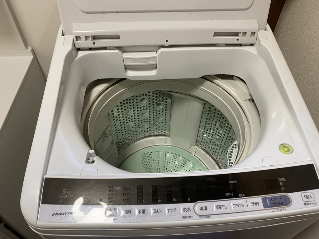 縦型洗濯機の完全分解クリーニング