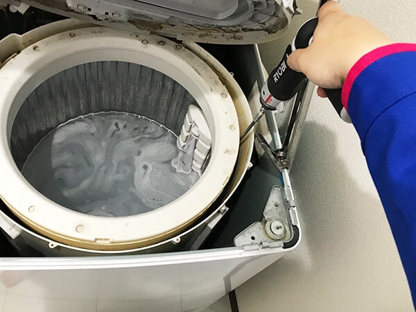 洗濯機の日頃のお手入れ